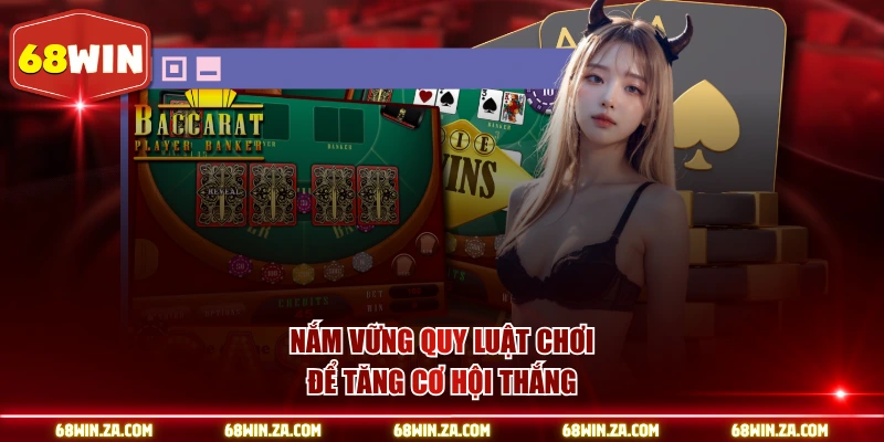 Nắm vững quy luật chơi để tăng cơ hội thắng